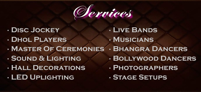 Our Events and Services